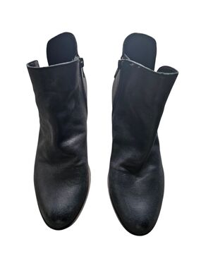 Lucky Brand Black Leather Ankle Booties